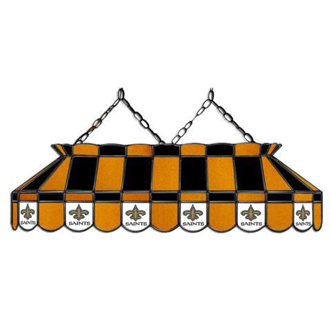 New Orleans Saints 40 Inch Glass Billiard Light